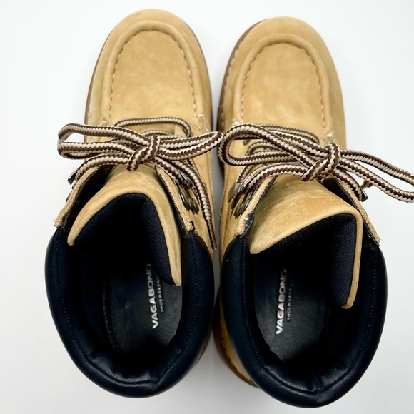 NEW Women's 7 Vagabond Shoemakers Cosmo nubuck brown lace up boots 4849-250-13 - Picture 9 of 10